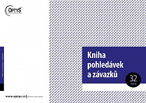 Kniha pohledávek a závazků, A4, 32 listů