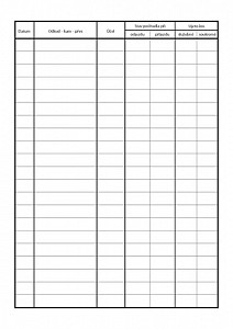 Kniha jízd soukromým vozidlem, A5, 32 listů