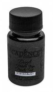 Cadence metalická akrylová barva- černá