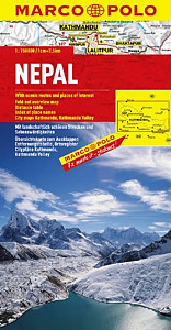 Nepál / mapa
