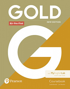 Gold New Edition B1 + Pre-First Coursebook with Online Practice