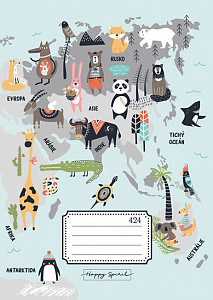 Školní sešit 424 Svět - Sešity