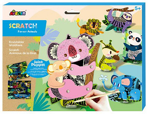 Avenir Pohyblivé škrabací obrázky - Zvířátka