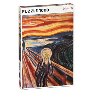 Puzzle Munch - Výkřik 1000 dílků