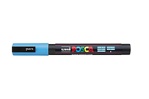 POSCA akrylový popisovač - světle modrý 0,9 - 1,3 mm
