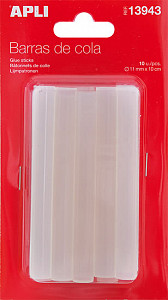 Apli tavné tyčinky 11 mm x 10 cm - transparentní 10 ks