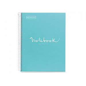 Miquelrius poznámkový blok Emotions A4, 90 g - tečky světle modrý