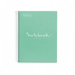 Miquelrius poznámkový blok Emotions A4, 90 g - tečky mentolový