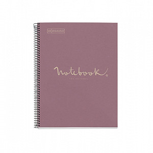 Miquelrius poznámkový blok Recycled A4, 80 g - linkovaný Ecolavender