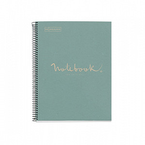 Miquelrius poznámkový blok Recycled A4, 80 g - linkovaný Ecoblue