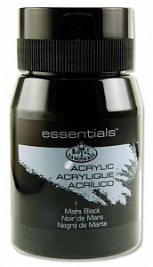 Royal & Langnickel Akrylová barva 500ml MARS BLACK