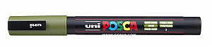 POSCA akrylový popisovač - khaki zelený 0,9 - 1,3 mm