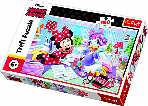 Puzzle Minnie a Daisy/160 dílků