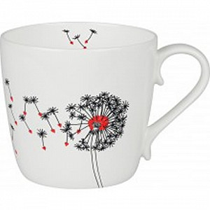 Hrnek - Pampeliška srdce / Hearts Dandelion