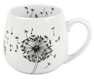 Hrnek buclák - Hudební pampeliška / Music Dandelion