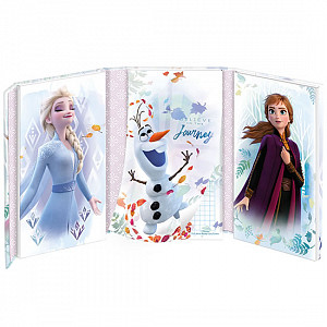 Zápisník kombinovaný Ledové království