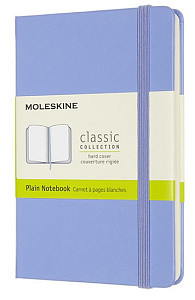 Moleskine Zápisník modrý světle S, čistý, tvrdý