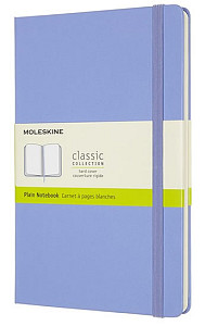 Moleskine Zápisník modrý světle L, čistý, tvrdý