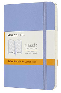 Moleskine Zápisník modrý světle S, linkovaný, měkký