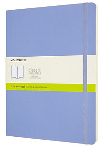 Moleskine Zápisník modrý světle XL, čistý, měkký