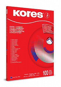 Modrý propisovací papír 100 listů