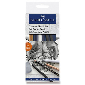Faber - Castell Pitt pastel Charcoal sketch 7 ks