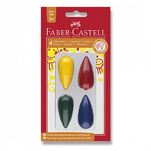 Faber - Castell Plastové pastelky do dlaně 4 ks