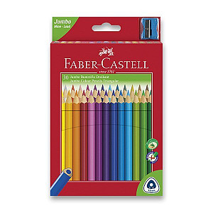 Faber - Castell Pastelky trojhranné Junior - středně silné 30 ks
