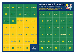 Pexeso: Matematika - Odečítání v oboru do 20