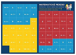 Pexeso: Matematika - Dělení v oboru malé násobilky