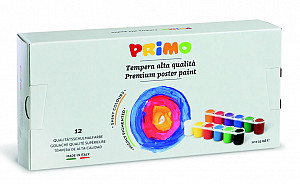 PRIMO Temperové barvy 12 x 25 ml