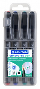 Centropen popisovač 4606 na CD/DVD/BD pen 4 ks