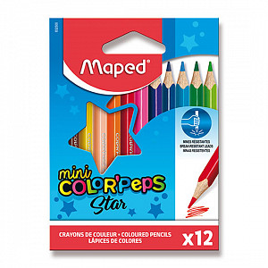 Maped - Pastelky trojhranné Color´ Peps MINI 12 ks