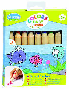 ColorsBaby pastelky 8 ks