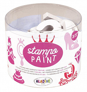 StampoPaint malovací pěnová razítka/princezny