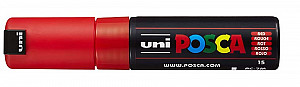 POSCA akrylový popisovač / červený 4,5-5,5 mm