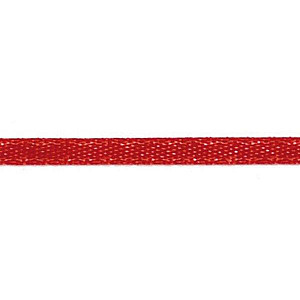 Saténová stuha červená 3 mm x 10 m