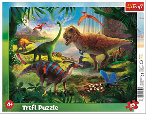 Puzzle: Dinosauři 25 dílků