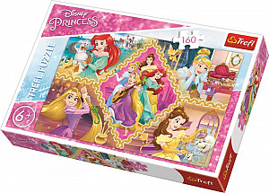 Puzzle: Disney princezny a jejich dobrodružství 160 dílků