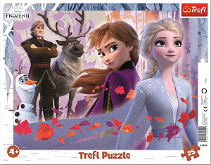 Puzzle: Ledové království: Dobrodružství 25 dílků