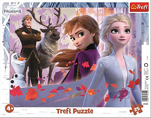 Trefl Puzzle Frozen - Dobrodružství / 25 dílků