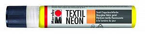 Marabu kontura na textil/neonová žlutá 25 ml