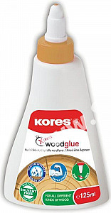 Lepidlo bílé na dřevo Wood Glue 125 ml, rychlouzávěr