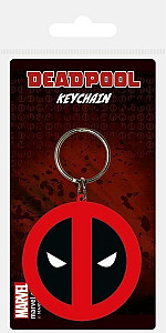 Klíčenka gumová, Deadpool logo