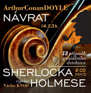 Návrat Sherlocka Holmese - 2 CDm3 (Čte Václav Knop)