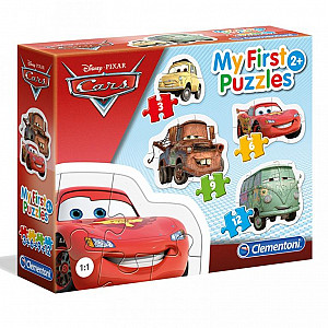 Clementoni Puzzle Cars / 3+6+9+12 dílků