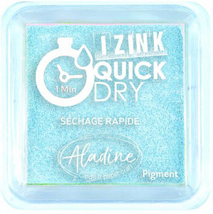 Izink Quick Dry razítkovací polštářek rychleschnoucí / nebesky modrý