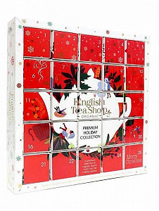 English Tea Shop Adventní kalendář bio čajů Puzzle, červený  48 g, 25 ks bio ETS25 60789