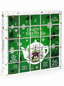 English Tea Shop Adventní kalendář bio čajů Puzzle, zelený 48 g, 25 ks