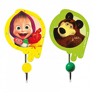 Máša a Medvěd - věšáky